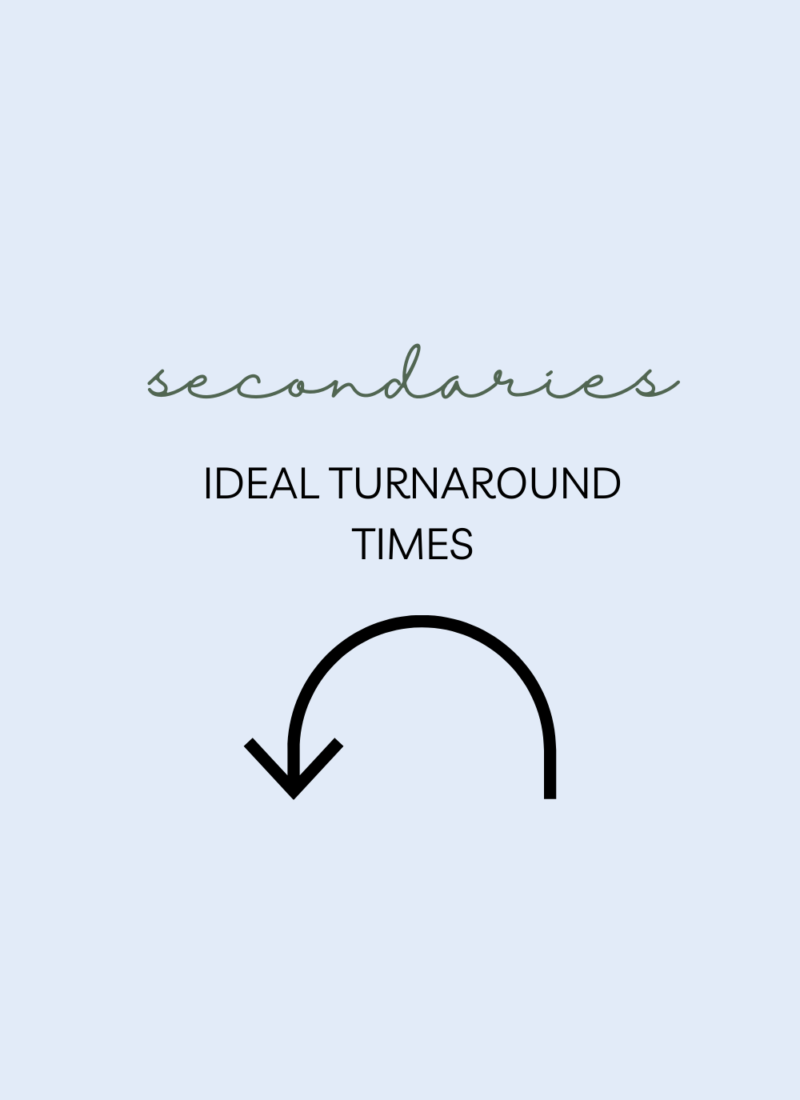 Submitting Medical School Secondaries? Here’s the Ideal Turnaround Time.