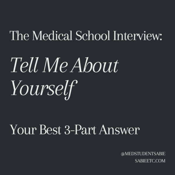medical school interview